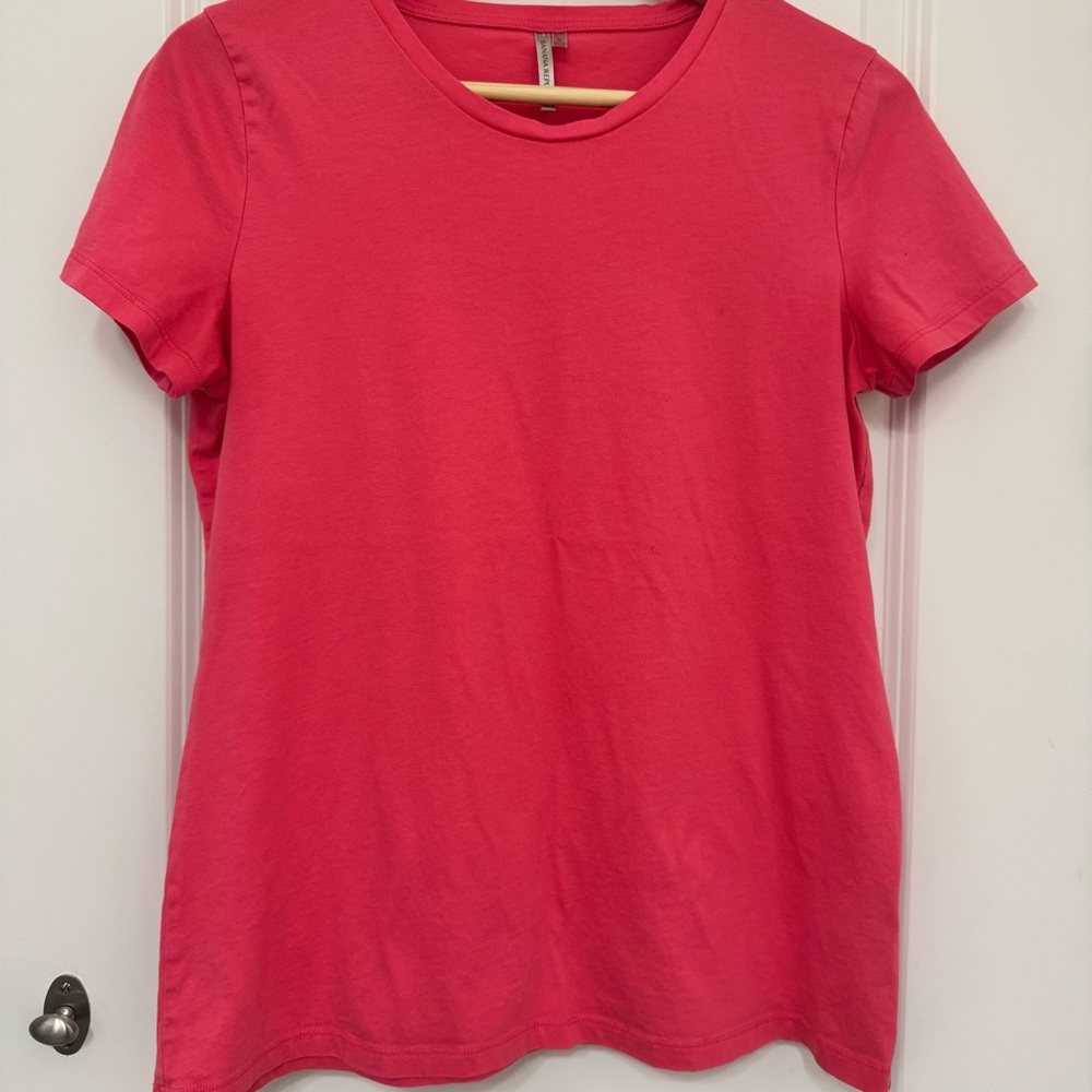 Banana Republic Crewneck Women's T-Shirt Pink S
